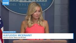 Three-Quarters Of Americans Say President Trump Should Wear A Mask News Clip