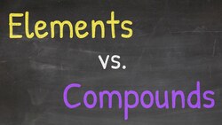 Elements and Compounds - what's the difference? Instructional Video