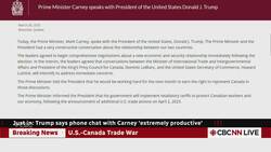 Just in: Trump says phone chat with Carney 'extremely productive' | 1200 News Clip