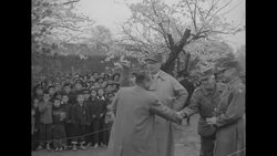 Events at a bear presentation from Gen. Maxwell Taylor in South Korea News Clip