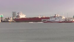 Nave Andromeda at Southampton Docks News Clip