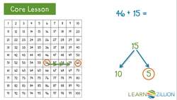 Adding with a Hundreds Chart Instructional Video