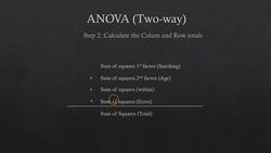 Statistics & Mathematics for Data Science and Data Analytics - Two-Way ANOVA – Sum of Squares Instructional Video