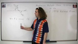 #1 Mechanics Multiple Choice Solutions - AP Physics C 1998 Released Exam Instructional Video