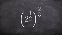 Learn how to use the power rule with exponents with rational powers Instructional Video