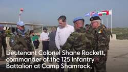 Irish peacekeepers facing aggression in south Lebanon amid conflict News Clip