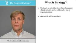 Strategy - Explained Instructional Video