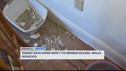 Midwood tenant says super will not fix broken walls and ceiling News Clip