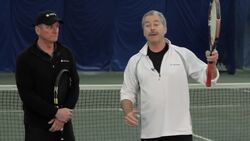 How to Beat a Hard Hitter in Tennis Instructional Video