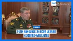 Putin announces 30 hour Ukraine ceasefire over Easter. Warring sides swap record number of POW News Clip