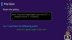 HashiCorp Certified - Vault Associate Course - Customizing the Path Instructional Video