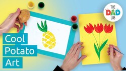 How to Make Potato Stamps Instructional Video