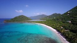 Drone Explores Hidden Gems of British Virgin Islands Instructional Video