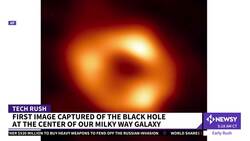 First Image Captured Of Black Hole At The Center Of Milky Way Galaxy News Clip