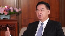 Joseph Wu speaks on Taiwan x China tensions News Clip