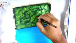 Painting a River Bridge Scenery Instructional Video