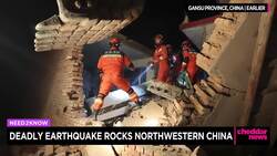 Deadly Earthquake Rocks Northwestern China News Clip
