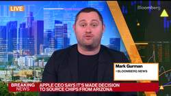 Apple Prepares to Source Chips From Arizona News Clip