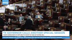 Texas Governor Calls Another Special Session News Clip