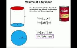 Geometry | Volume of a Cylinder Instructional Video