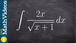 How to use usub to find the integral with a square root in the denominator Instructional Video