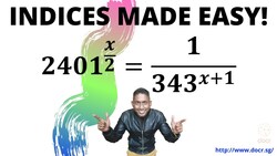 Learn important Indices concepts with this question! Instructional Video