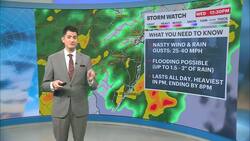 Storm Watch: Dense fog and mild air ahead of Wednesday's storm News Clip