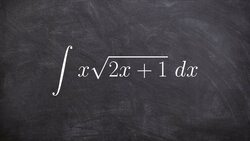 How to use u substitution to find the indifinite integral Instructional Video