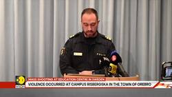 Mass shooting at education centre in Sweden News Clip