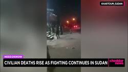 Sudan Battles Intensify on 3rd day; Civilian Deaths Reach 97 News Clip