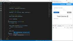 Add Total Calories Instructional Video