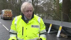 Interview with Boris Johnson on flood defences News Clip