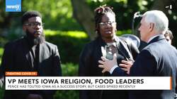 Pence Travels To Iowa To Meet With Religious, Food Supply Leaders News Clip