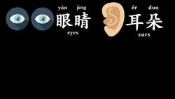 Head, Shoulders, Knees and Bones in Chinese Instructional Video