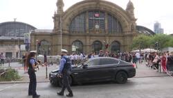 Frankfurt trains halt briefly after nearby robbery Instructional Video