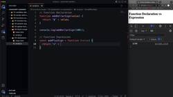 Modern JavaScript from the Beginning - Second Edition - Declaration Versus Expression Instructional Video