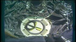 Cygnus cargo freighter released from Space Station Instructional Video