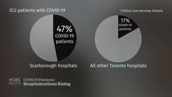 Why there are so many COVID-19 hospitalizations in Scarborough, Ont. News Clip