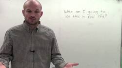 Most Asked Question #1 When am I going to use math in real life Instructional Video