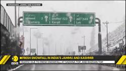 India: Places Like Gulmarg, Higher Reaches of North Covered in Snow News Clip