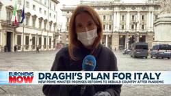New Italy PM Mario Draghi facing a vote of confidence in Senate today News Clip