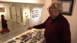 CLEAN : Argentine Nobel Peace Prize winner exhibits his art News Clip