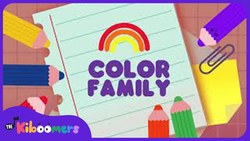 Color Family | Colors for Kids Song | The Kiboomers | Kids Songs | Learn Colors Instructional Video
