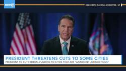 President Trump Threatens Funding Cuts To 'Anarchist Jurisdictions' News Clip