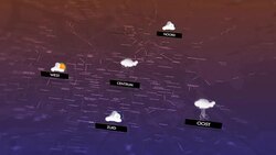 Amsterdam Weather Forecast Stock Footage