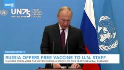 Putin Offers Russia's Vaccine To United Nations Staffers For Free News Clip