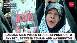 'No Talks, We're Enemies': Iranians Protest Against Trump, Israel Ahead Of Nuclear Dialogue In Oman News Clip