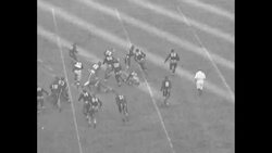 Stanford Indians and Northwestern Wildcats play 0-0 game at Chicago's Soldier Field News Clip