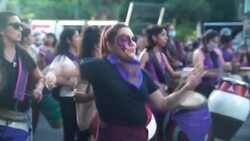 CLEAN : Thousands protest against 'rape culture' in Uruguay News Clip