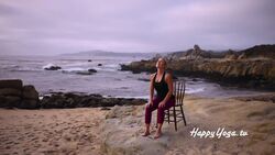 3 Min Chair Yoga Routine to Refresh and Recharge Your Day Instructional Video
